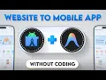 Convert Any Website or HTML to Android App Free Method