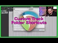 Custom Actions for folder tracks in REAPER