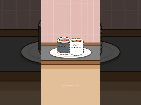 Pusheen: Sushi Bar
