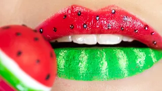 Edible Lipsticks & Makeup out of Candy