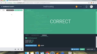 Line Encoding - Codefights