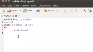 Shell Scripting Tutorial 39 The while Loop
