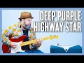 Deep Purple Highway Star Guitar Lesson + Tutorial