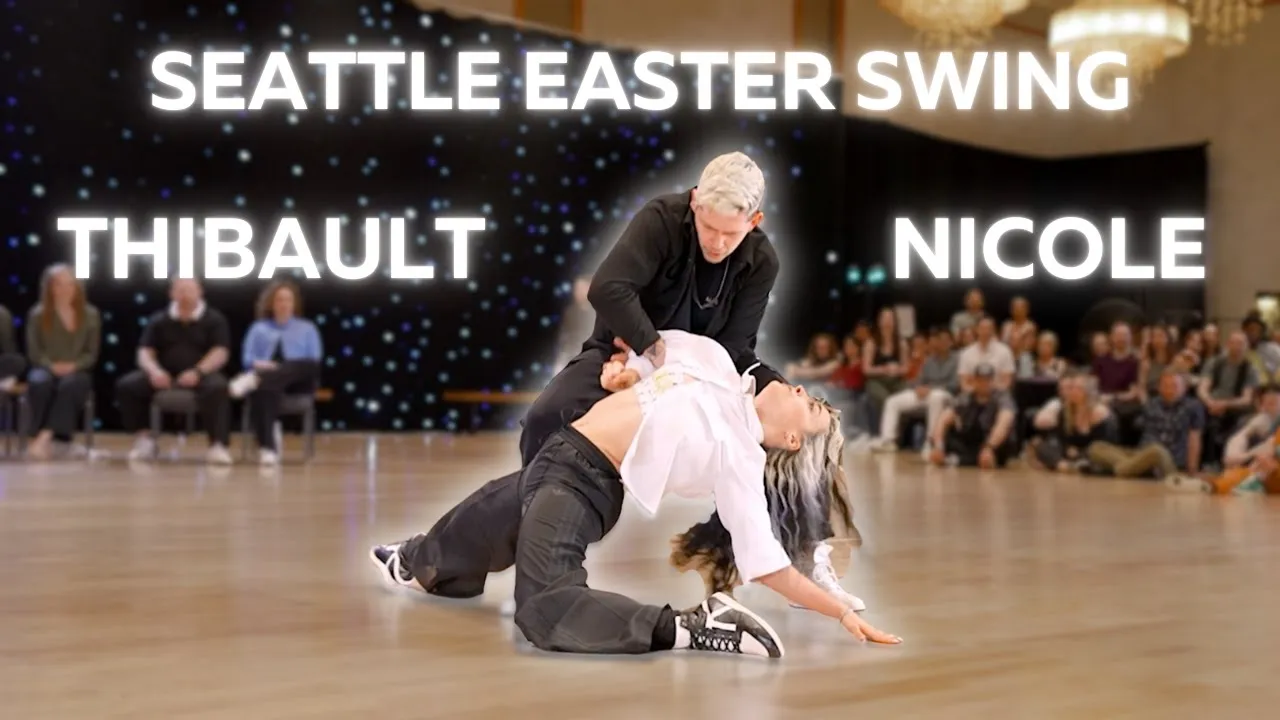 Thibault & Nicole Ramirez - 1st place Champions Strictly - Seattle Easter Swing 2025