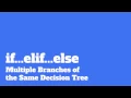Python 15 if elif else Branching Structures