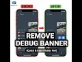 Flutter Tutorial Hide the Debug Mode Banner in 60 Seconds