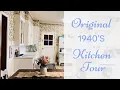 1940s Farmhouse Kitchen Tour