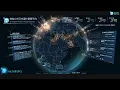 3d data visualization about latest covid19 news on a web page