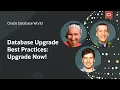 Database upgrade best practices Upgrade now