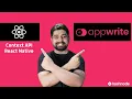 Using Appwrite service with custom context in React Native