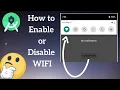 Android Wifi Manager - How to WiFi Programmatically