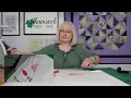 Applique Miss Kelly - Pinning the Pieces