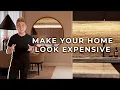 5 TIPS to make your home look EXPENSIVE Interior design secrets you should know Luxury Marble