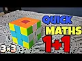 Quick Maths 1 1 Pattern On Rubik s Cube Tricks and Tips Algorithms Skills With Rubik s Cube