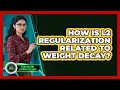 How Is L2 Regularization Related To Weight Decay