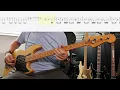 Stiff Little Fingers - Gotta Gettaway Bass Cover With TAB - (Original Bass track Removed)
