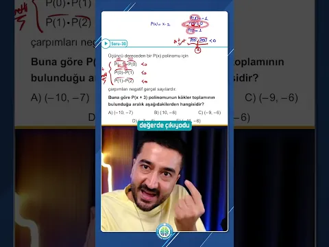 İşaret mantığını bilmeyen bu polinom sorusunu çözemez #rehbermatematik