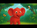 De kleine rode olifant