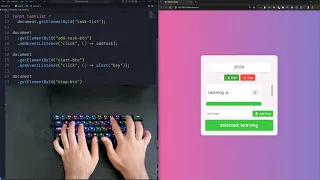 ASMR Coding - Pomodoro Timer JavaScript