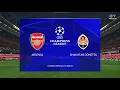 FC 25 | Arsenal vs Shakhtar Donetsk | PS5 4K UHD - Champions League