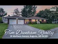 New Listing Tim Dunham Realty Real Estate Listing in Augusta ME House for Sale in Maine
