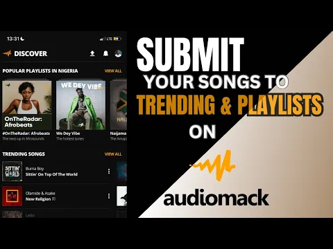 Download MP3 HOW TO SUBMIT YOUR SONG TO TRENDING & PLAYLISTS ON AUDIOMACK