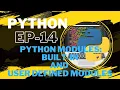 Python Course in Hindi EP14 python Modules Built-In Modules User-defined modules