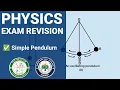 ECZ Simple Pendulum Exam question O level Physics