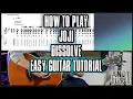Download Lagu how to play Joji - Dissolve Guitar Tutorial (EASY)