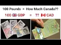 British Pound in to Canadian Dollar 100 pound how much Canadian Dollar 100 Pounds in Canada