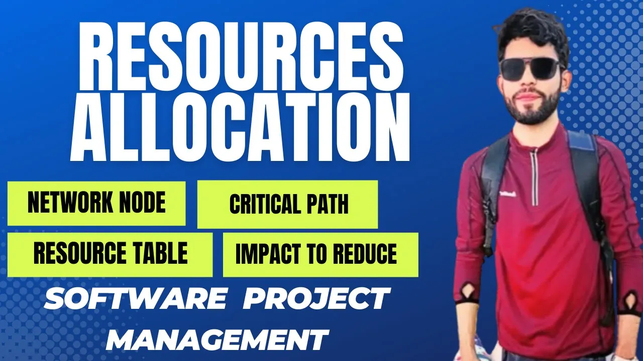 Resource Allocation & Network Node Diagram - Project Management - Tutorial & Examples