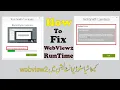 How to fix WebView2 Runtime problem during Camtasia installation Knowledge Lad