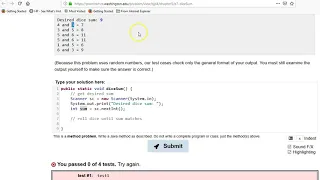 Building Java Programs Chapter 5 Exercise 5 7 diceSum