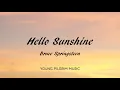 Bruce Springsteen - Hello Sunshine (Lyrics) - Western Stars (2019)