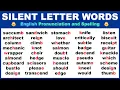 Download Lagu 220 Silent Letter Words in English from A to Z | English Pronunciation and Spelling