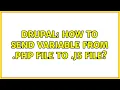 Drupal How to send variable from php file to js file 3 Solutions