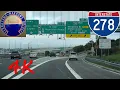 Verrazzano-Narrows Bridge westbound Lower Level from Belt Parkway 4K