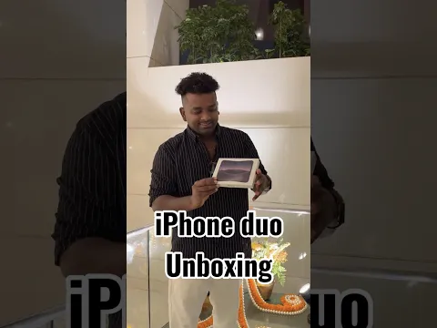 ₹5 LAKH iPhone DUO 😱 2TB Storage! INSANE UNBOXING #iPhone #iphoneduo #youtube