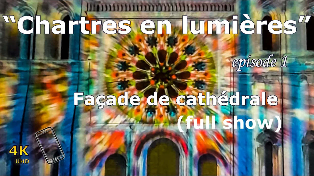 Illuminating Chartres Cathedral: A timeless Display of Beauty and Wonder