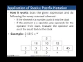 CS2201 Lecture22 Stacks2