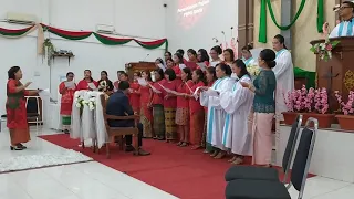 betapa indah dan manis pernikahan koor