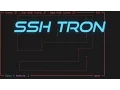 SSHTron multiplayer lightcycle game