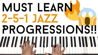 2-5-1 JAZZ CHORD PROGRESSIONS That Every Musician Must Learn