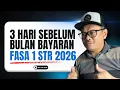 Lagu KURANG 3 HARI BULAN BYRN FASA 1 STR 2026! DAH SEDIA?