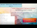 Complex Number Operations Using Operator Overloading in C Object Oriented Programming