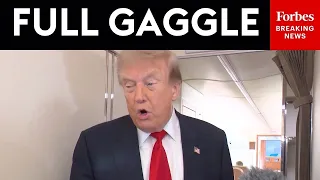 BREAKING NEWS: President Trump Takes Questions On Air Force One