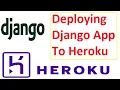How to deploy Django app to Heroku from Scratch for Beginners Django Local App to Heroku
