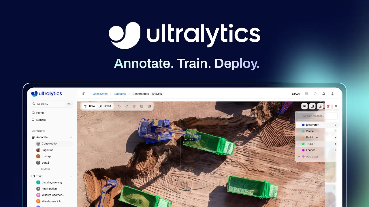 Ultralytics Platform launch animation