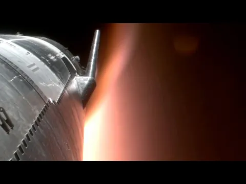 Download MP3 Wow! SpaceX Starship re-enters Earth's atmosphere during 4th flight, splashes down!