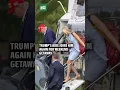 Trump s favorite aide teeters in heels as she returns after weekend away with president